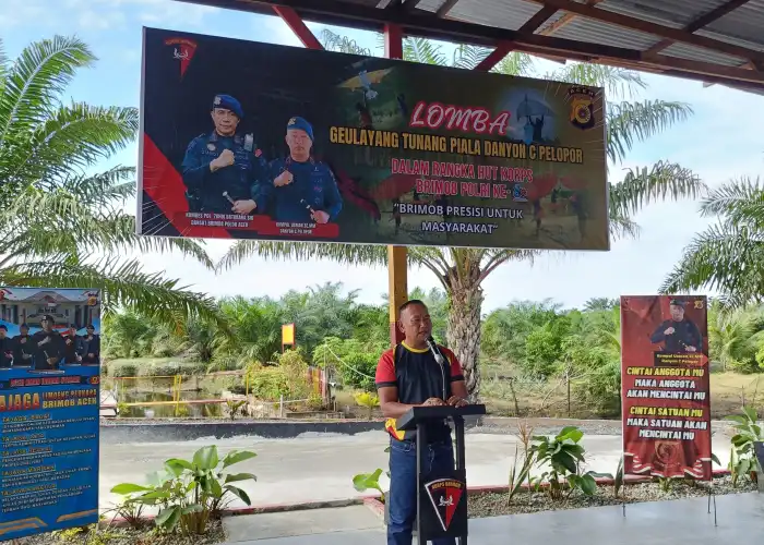 Semarak HUT Brimob ke-80, Danyon C Pelopor Lepas 564 Layang di Langit Nagan Raya