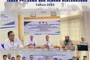 Kantor Pertanahan Kabupaten Nagan Raya Gelar Sidang GTRA Tahun 2025 untuk Perbaikan Data Redistribusi Tanah