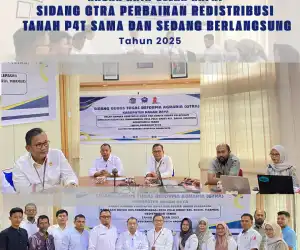 Kantor Pertanahan Kabupaten Nagan Raya Gelar Sidang GTRA Tahun 2025 untuk Perbaikan Data Redistribusi Tanah