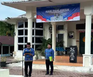 Kantor Pertanahan Kabupaten Nagan Raya Gelar Upacara Peringatan Hari Pahlawan ke-80 Tahun 2025