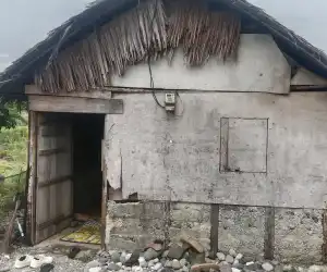 Pasutri di Nagan Raya Tinggal di Rumah Tak Layak Huni Selama 8 Tahun