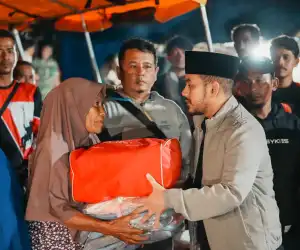 Ketua DPRK Nagan Raya Tinjau Lokasi Banjir Bandang di Beutong Ateuh Banggalang