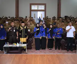 Bupati TRK Buka Sosialisasi Pengawasan Keuangan Gampong Se-Nagan Raya, Diikuti 444 Peserta