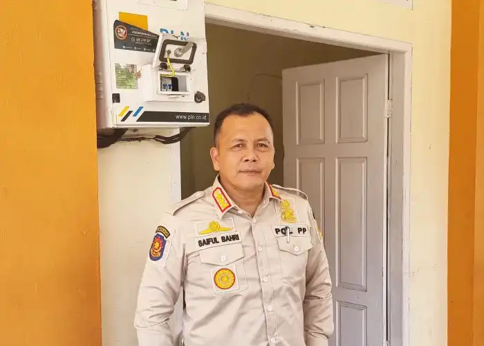 pol PP&ndash;WH Nagan Raya Tertibkan Hewan Ternak Berkeliaran di Kompleks Perkantoran Suka Makmue