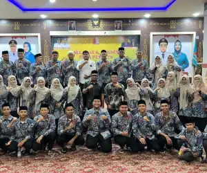 Wabup Nagan Raya Lepas 95 Kafilah MTQ ke-37 ke Pidie Jaya, Target Masuk Lima Besar