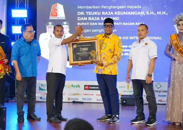 Hadiri Acara Satu Dekade PWI Nagan Raya, Wabup Raja Sayang Harap PWI Semakin Solid dan Profesional