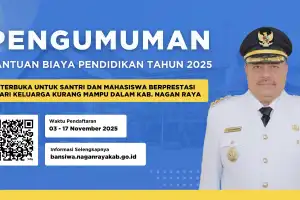 Pemkab Nagan Raya Buka Pendaftaran Bantuan Biaya Pendidikan bagi Santri dan Mahasiswa Berprestasi