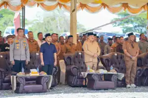 Ketua DPRK Nagan Raya Hadiri Kenduri Blang 2025