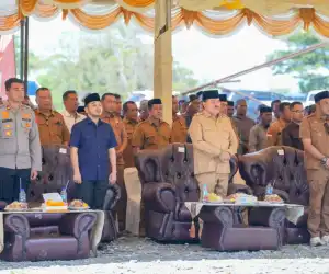 Ketua DPRK Nagan Raya Hadiri Kenduri Blang 2025