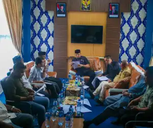 Sambangi Inspektorat, Tim Pansus LKPJ : Audit Dana Desa Harus Setiap Tahun