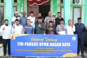 Sambangi Baitul Mal Nagan Raya,Tim Pansus LKPJ Banyak Perusahaan Tak Bayar Zakat