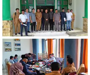 Hari kedua, Tim Pansus DPRK Nagan Raya Sambangi Sejumlah Dinas