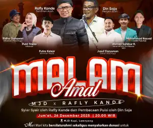 MJD Kupi Gelar &ldquo;Malam Amal&rdquo; Bersama Rafly Kande untuk Aceh