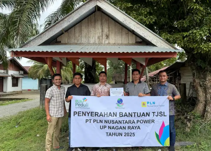 PLN NP Nagan Raya Renovasi Pos Kamling, Perkuat Keamanan dan Kebersamaan Warga