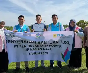 Dukung Pertanian Desa, PLN NP Nagan Raya Realisasikan Drainase Kebun di Gampong Lhok Melalui CSR