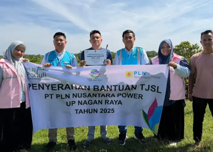 Dukung Pertanian Desa, PLN NP Nagan Raya Realisasikan Drainase Kebun di Gampong Lhok Melalui CSR