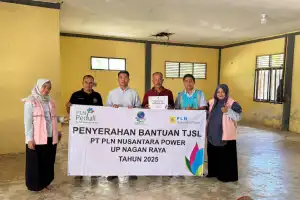 Dukung Kegiatan Keagamaan, PLN NP Nagan Raya Perbaiki TPA Desa Kuala Tuha