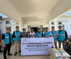 PLTU 1-2 Nagan Raya Kembali Salurkan Bantuan untuk Masyarakat Darul Makmur