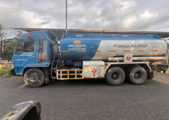 Satreskrim Bongkar Dugaan Penyelewengan Solar Subsidi, Truk Tangki Diamankan