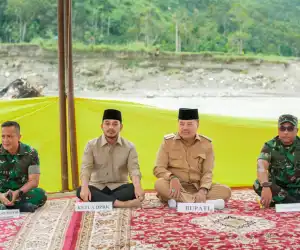 Hadiri Peresmian Jembatan Bailey di Beutong Ateuh, Ketua DPRK Nagan Raya Apresiasi Langkah Cepat Pemerintah