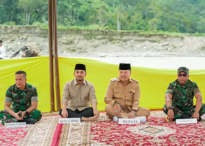 Hadiri Peresmian Jembatan Bailey di Beutong Ateuh, Ketua DPRK Nagan Raya Apresiasi Langkah Cepat Pemerintah