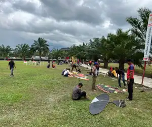 Turnamen Geulayang Tunang Piala Danyon C Pelopor Memanas, 24 Layang Terbaik Berebut Tiket Final