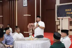 Polres Nagan Raya Buka Puasa Bersama dengan Forkopimda dan Masiswa STIK/PTIK Angkatan 83