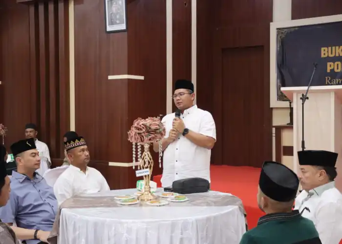 Polres Nagan Raya Buka Puasa Bersama dengan Forkopimda dan Masiswa STIK/PTIK Angkatan 83