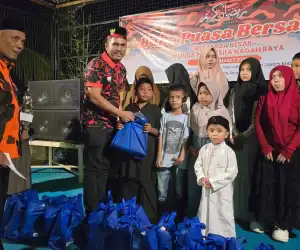 Pemuda Pancasila Tebar Kebaikan Ramadan dengan Takjil Gratis dan Santunan Anak Yatim