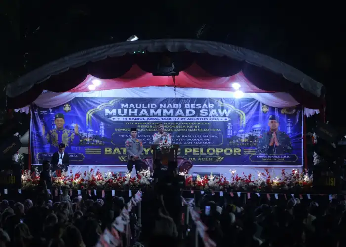 Brimob Batalyon C Pelopor Gelar Maulid Nabi, Ribuan Warga dan Forkopimda Bersatu dalam Semangat Kebangsaan