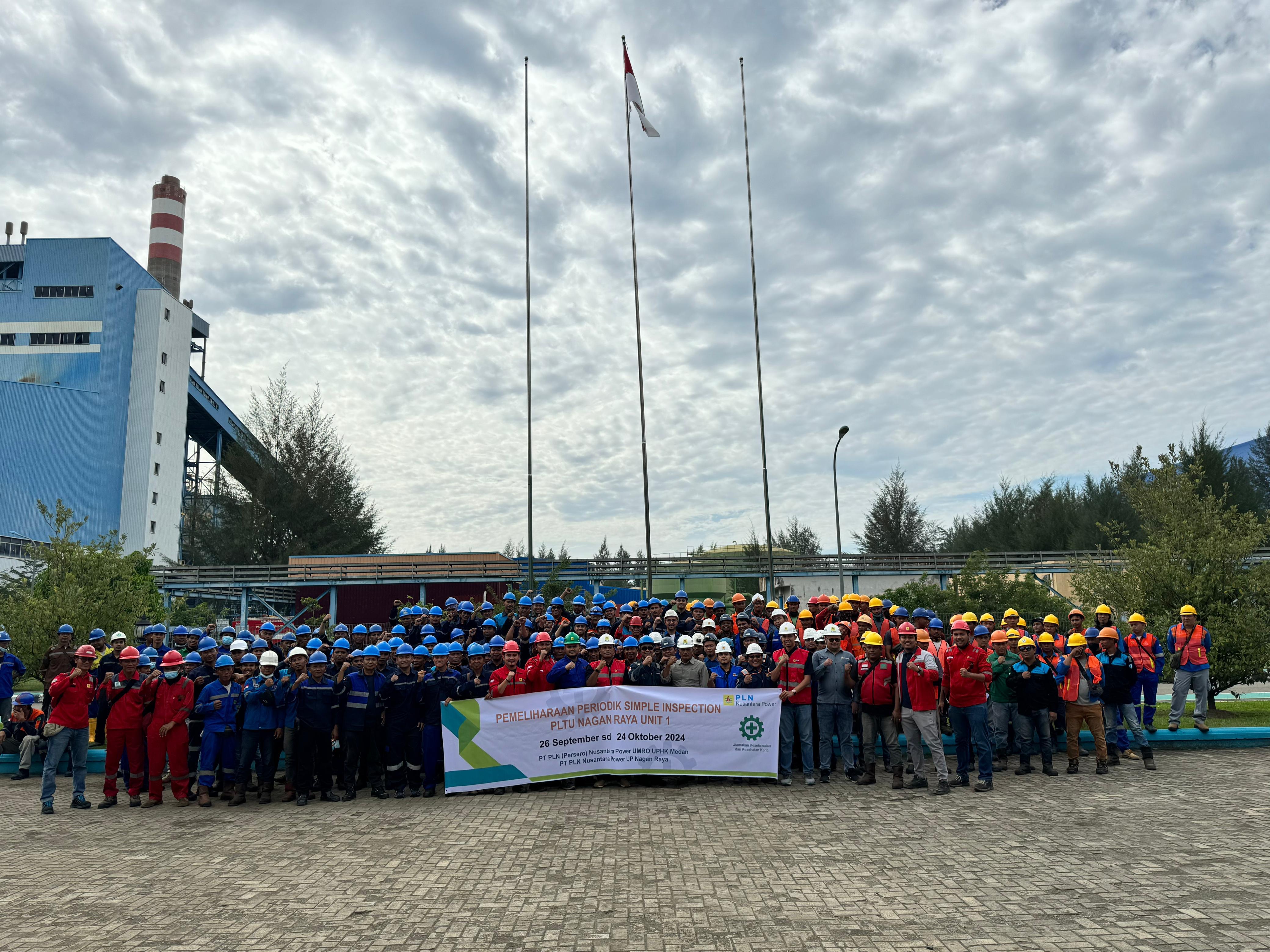 PLN NP UP Nagan Raya lakukan Overhaul Unit 1