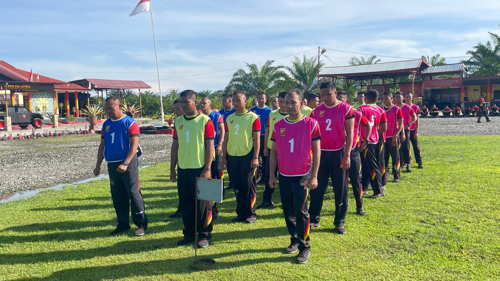 Brimob Batalyon C Pelopor Gelar Tes Kesamaptaan Jasmani (TKJ)