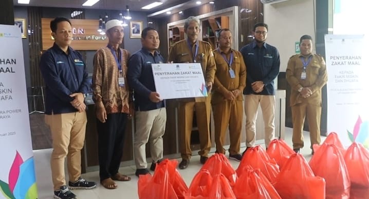 Sambut Ramadhan, PLN UPK Nagan Raya Salurkan Ratusan Zakat Mal Untuk Masyarakat Sekitar