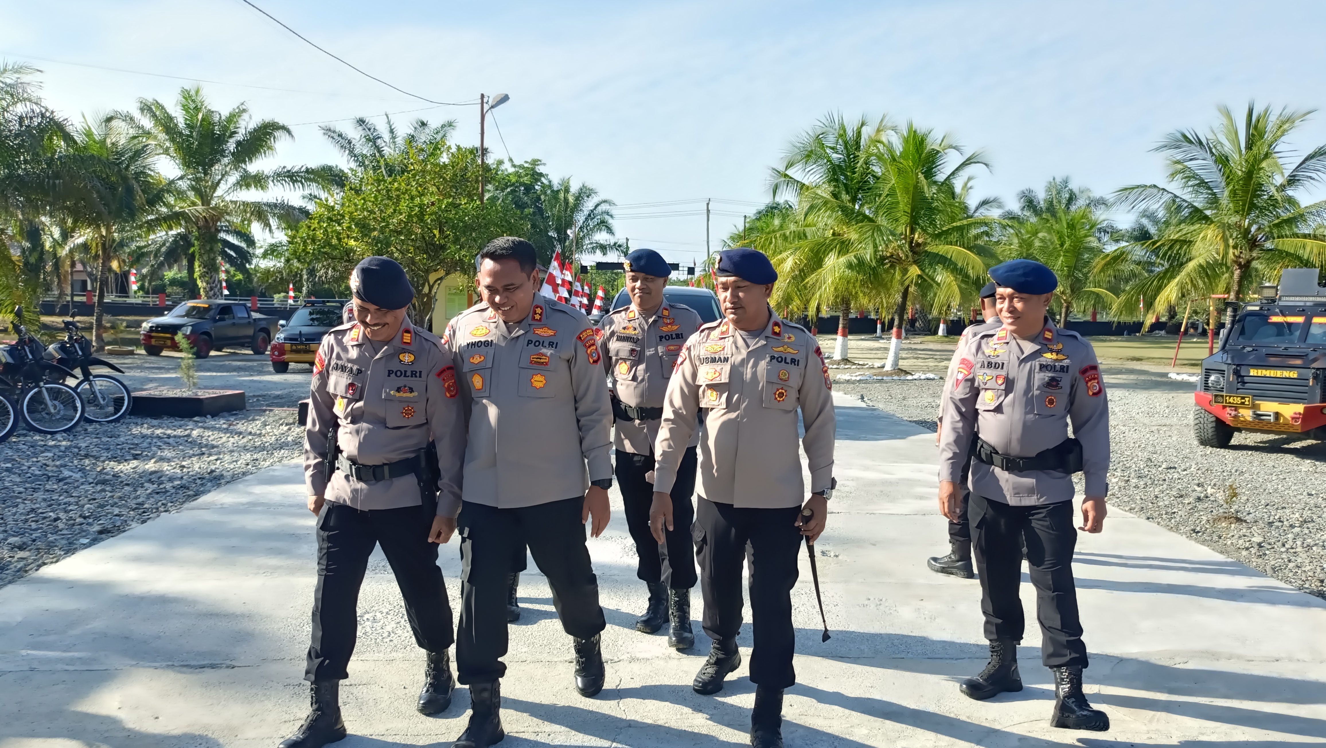 Kapolres Aceh Barat Kunjungi Mako Brimob Batalyon C Pelopor untuk Pererat Silaturrahmi dan Sinergitas Antar Instansi