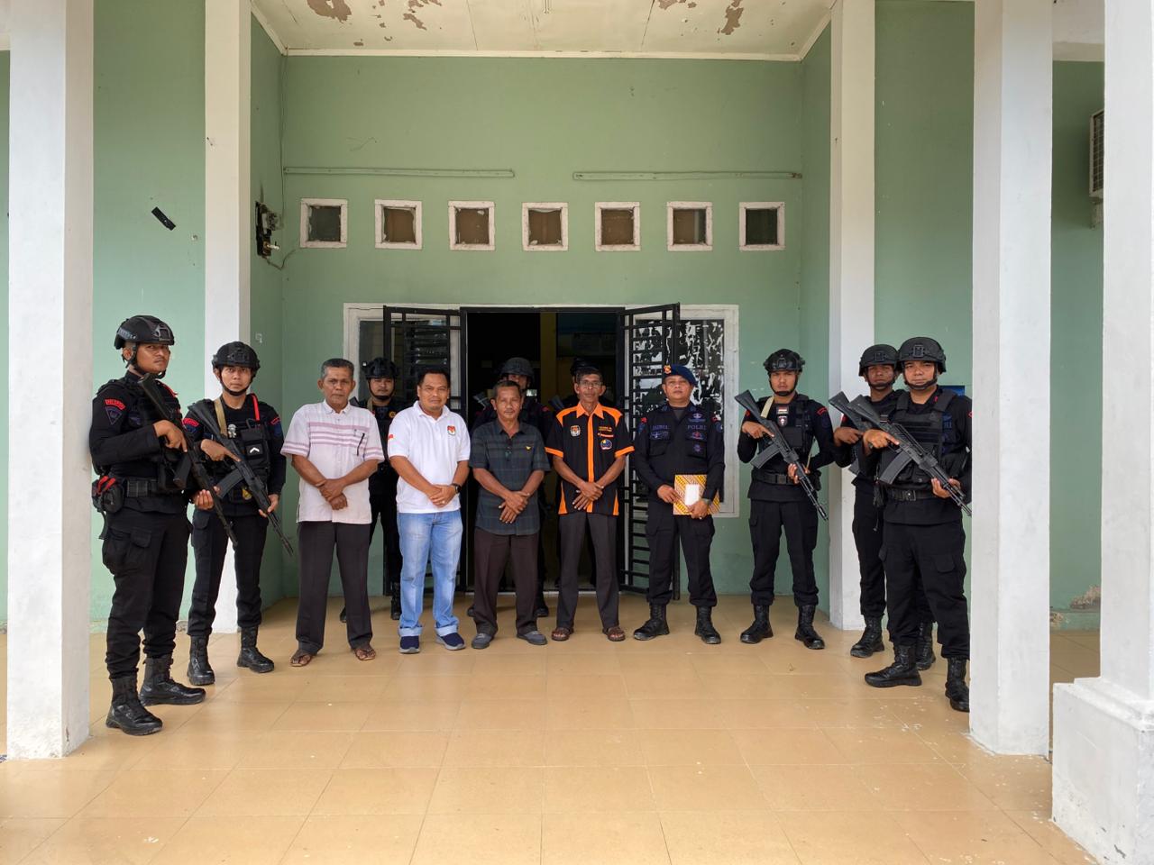 Brimob Aceh Laksanakan Patroli Kamandahan Jelang Peringatan MoU Helsinki dan HUT RI ke-80