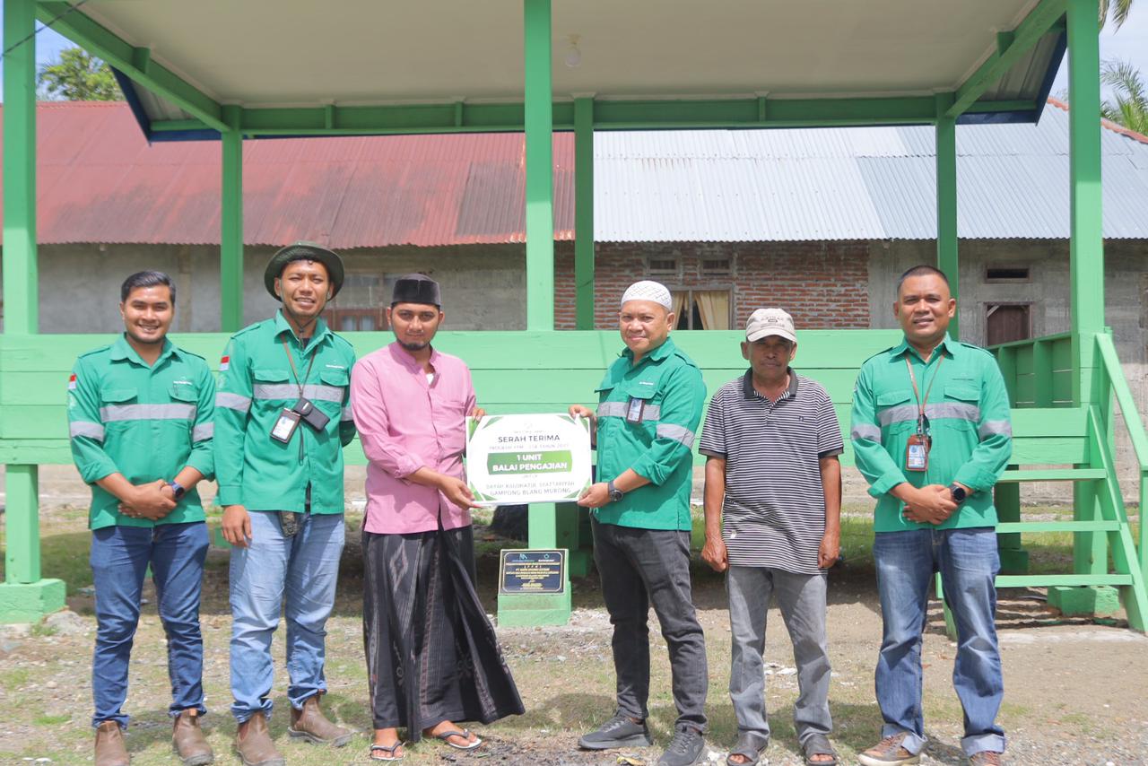 Serahkan 3 Bangunan dan Rehab Fasilitas Publik, PT BEL Tuai Apresiasi Dari DPRK dan PERTI Nagan Raya