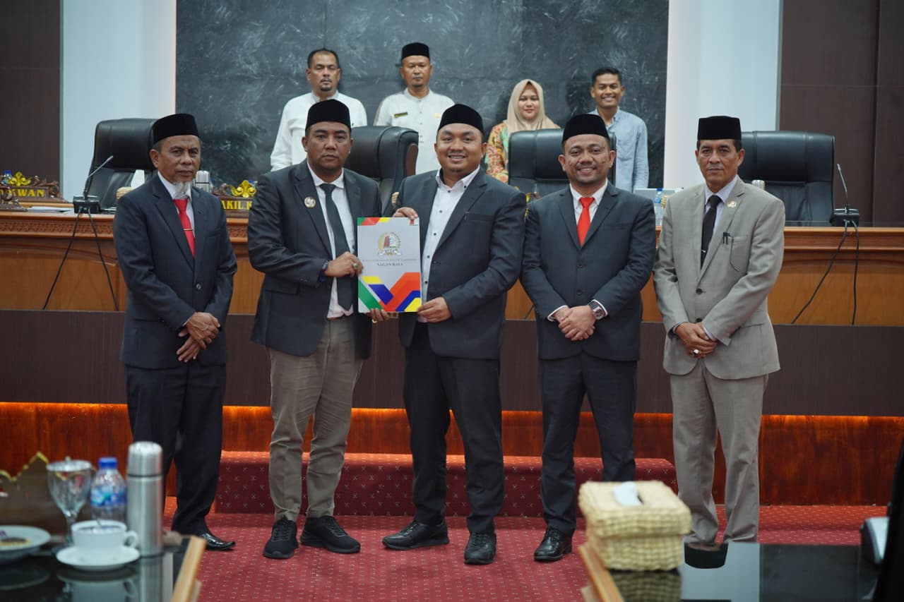 DPRK Nagan Raya Sahkan Rancangan Qanun RPJP 2025–2045