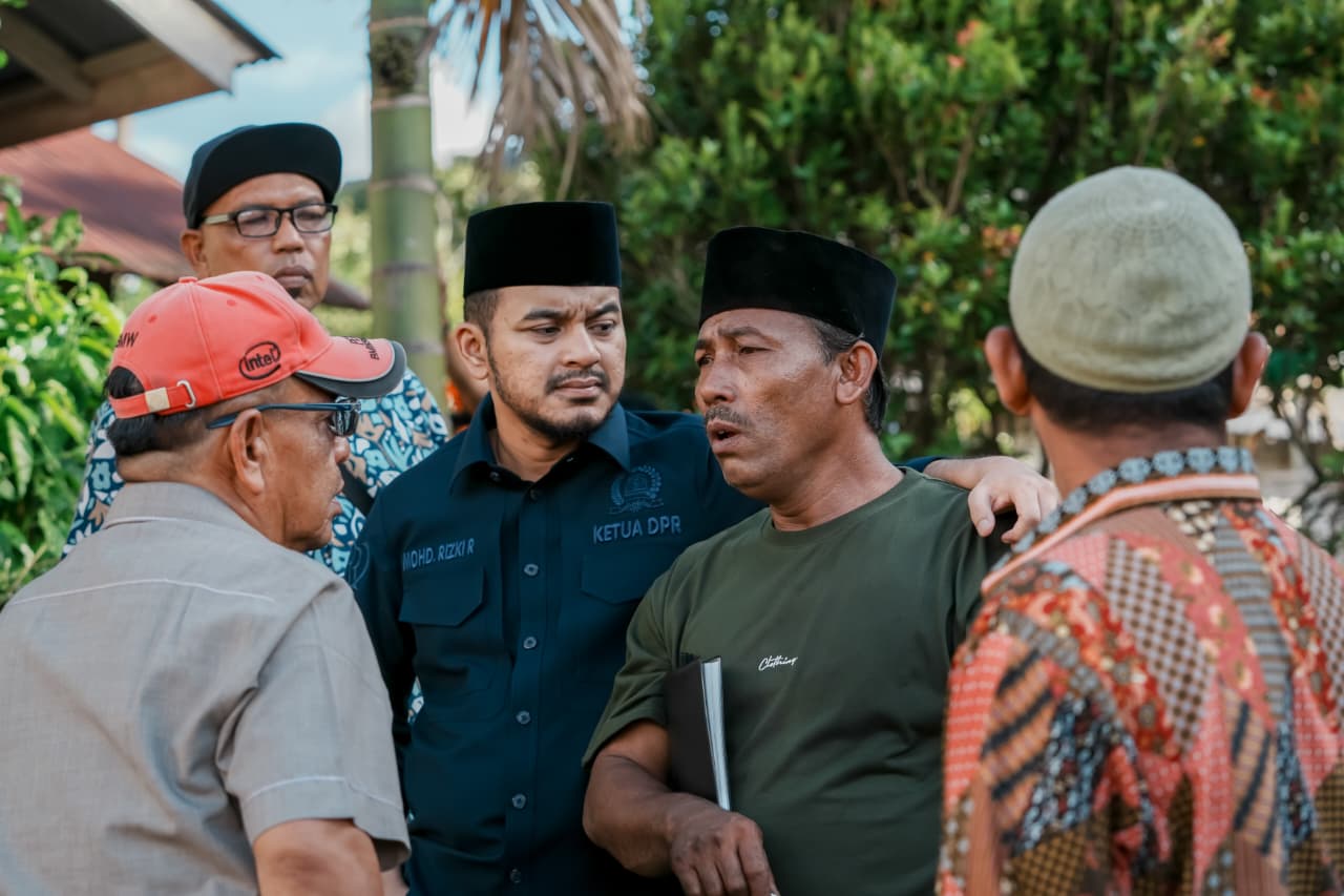 Ketua DPRK Nagan Raya Kembali Tinjau Lokasi Terdampak Banjir Bandang di Beutong Ateuh